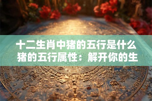 十二生肖中猪的五行是什么 猪的五行属性：解开你的生肖之谜