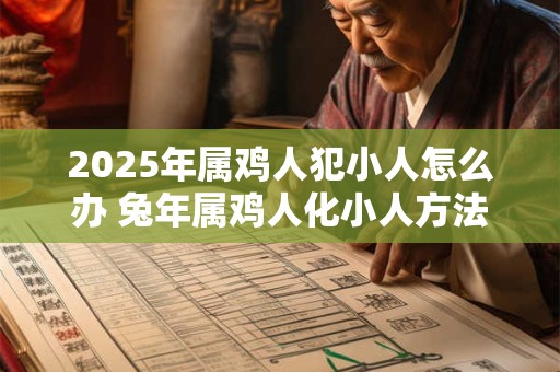 2025年属鸡人犯小人怎么办 兔年属鸡人化小人方法