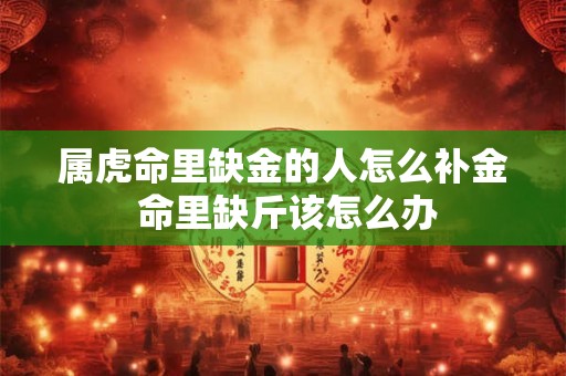 属虎命里缺金的人怎么补金 命里缺斤该怎么办
