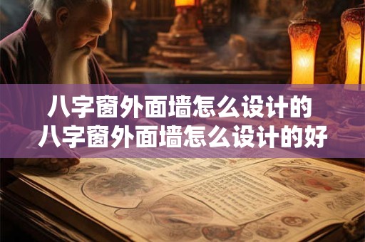八字窗外面墙怎么设计的 八字窗外面墙怎么设计的好看