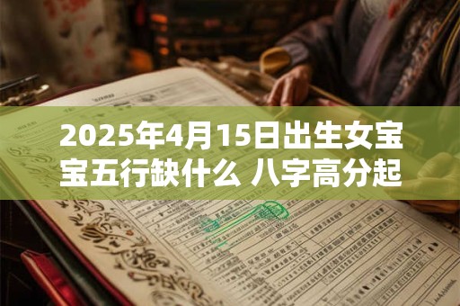 2025年4月15日出生女宝宝五行缺什么 八字高分起名字