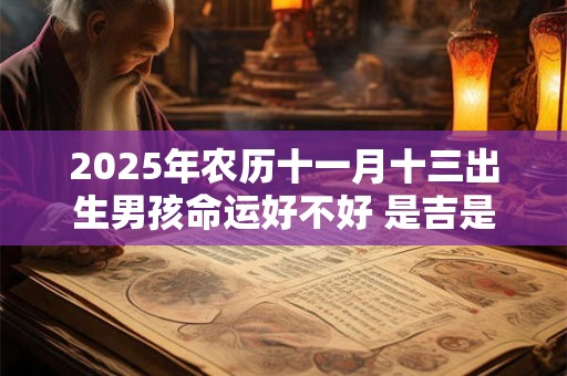 2025年农历十一月十三出生男孩命运好不好 是吉是凶