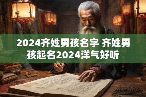2024齐姓男孩名字 齐姓男孩起名2024洋气好听