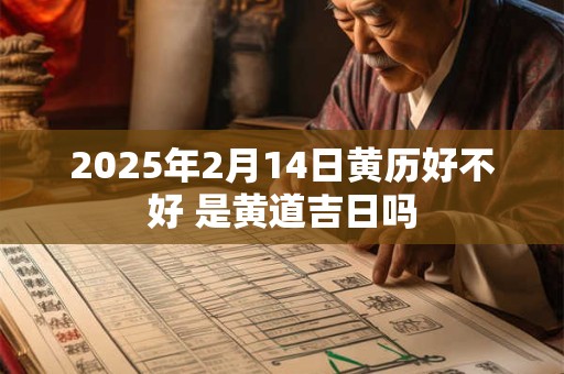 2025年2月14日黄历好不好 是黄道吉日吗