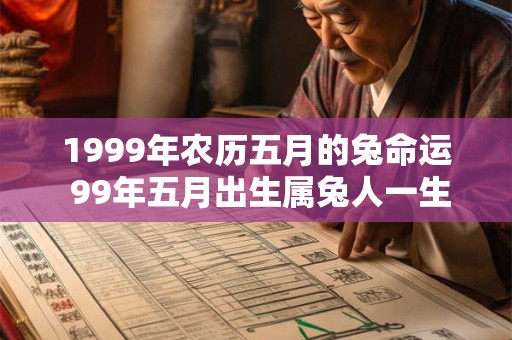 1999年农历五月的兔命运 99年五月出生属兔人一生命运如何 1999年农历五月的兔命运 99年五月出生属兔人一生命运如何