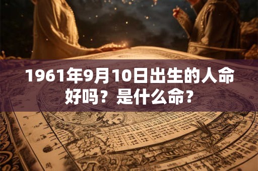 1961年9月10日出生的人命好吗？是什么命？