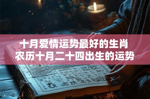 十月爱情运势最好的生肖 农历十月二十四出生的运势