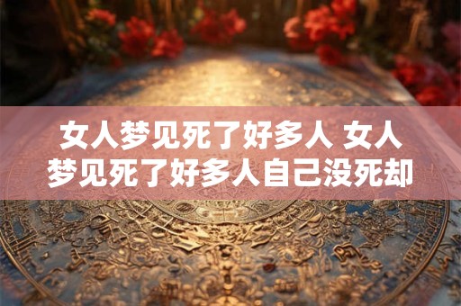 女人梦见死了好多人 女人梦见死了好多人自己没死却蹲监狱了