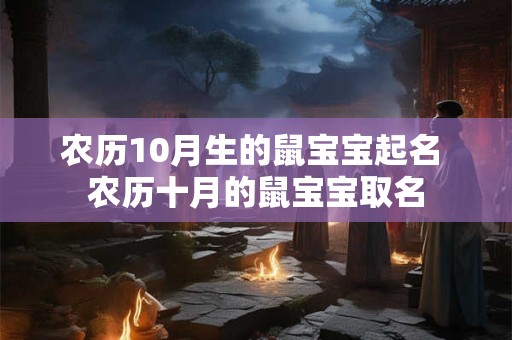 农历10月生的鼠宝宝起名 农历十月的鼠宝宝取名