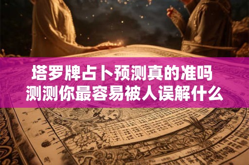 塔罗牌占卜预测真的准吗 测测你最容易被人误解什么