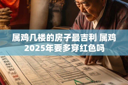 属鸡几楼的房子最吉利 属鸡2025年要多穿红色吗