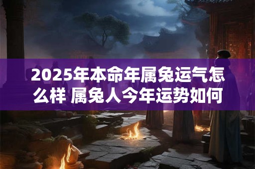 2025年本命年属兔运气怎么样 属兔人今年运势如何