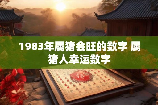 1983年属猪会旺的数字 属猪人幸运数字