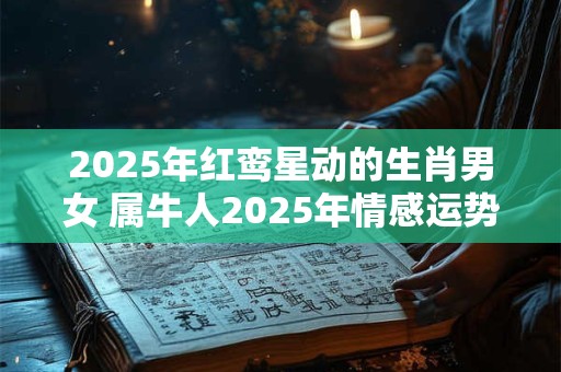 2025年红鸾星动的生肖男女 属牛人2025年情感运势旺盛