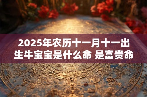 2025年农历十一月十一出生牛宝宝是什么命 是富贵命吗