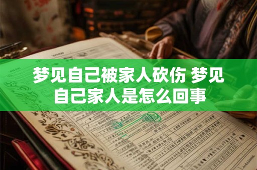 梦见自己被家人砍伤 梦见自己家人是怎么回事