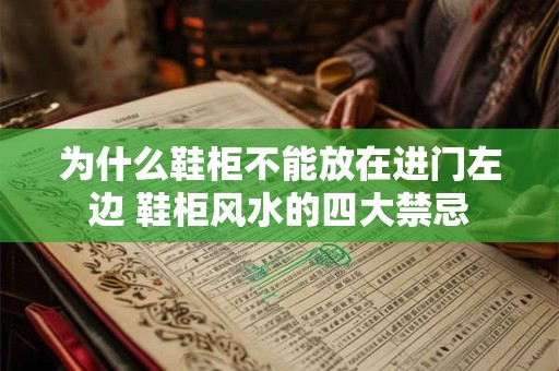 为什么鞋柜不能放在进门左边 鞋柜风水的四大禁忌
