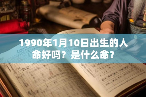 1990年1月10日出生的人命好吗？是什么命？