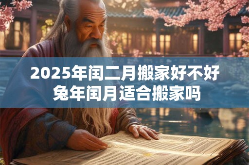 2025年闰二月搬家好不好 兔年闰月适合搬家吗