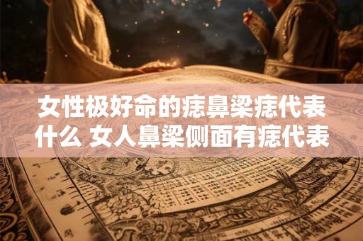 女性极好命的痣鼻梁痣代表什么 女人鼻梁侧面有痣代表什么
