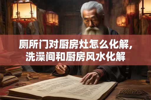 厕所门对厨房灶怎么化解,洗澡间和厨房风水化解