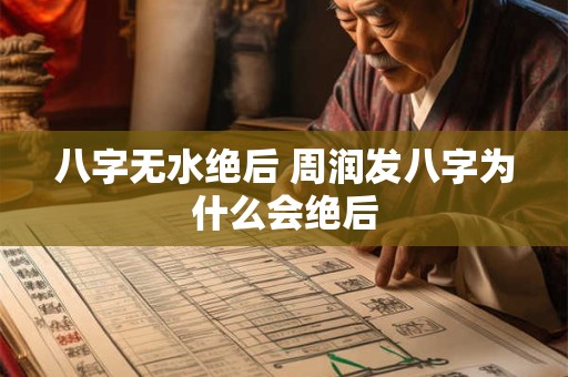 八字无水绝后 周润发八字为什么会绝后