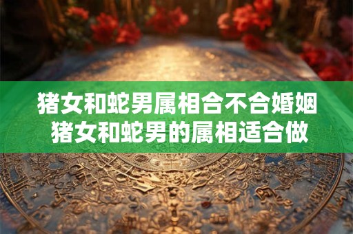 猪女和蛇男属相合不合婚姻 猪女和蛇男的属相适合做夫妻吗
