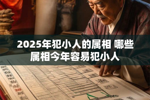 2026年犯小人的属相 哪些属相今年容易犯小人 2026年犯小人的属相 哪些属相今年容易犯小人