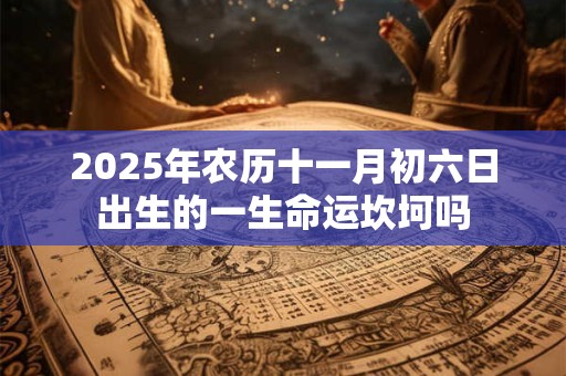 2025年农历十一月初六日出生的一生命运坎坷吗