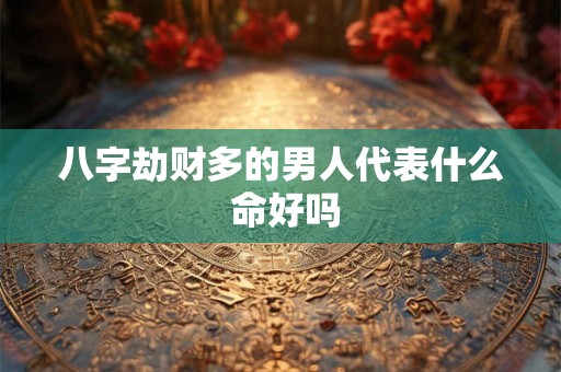 八字劫财多的男人代表什么 命好吗
