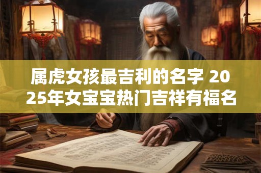 属虎女孩最吉利的名字 2025年女宝宝热门吉祥有福名