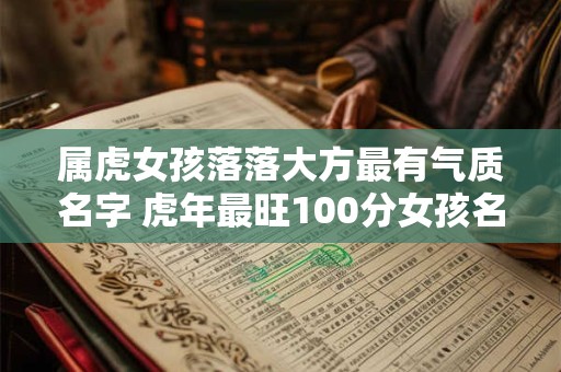 属虎女孩落落大方最有气质名字 虎年最旺100分女孩名字