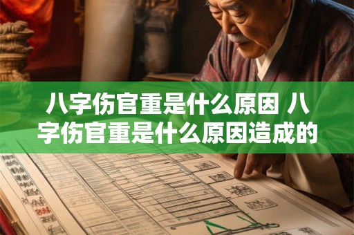 八字伤官重是什么原因 八字伤官重是什么原因造成的