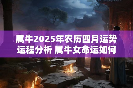 属牛2025年农历四月运势运程分析 属牛女命运如何