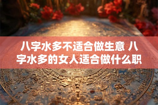 八字水多不适合做生意 八字水多的女人适合做什么职业