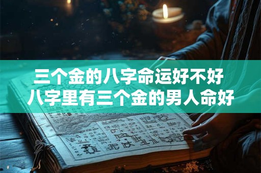 三个金的八字命运好不好 八字里有三个金的男人命好吗