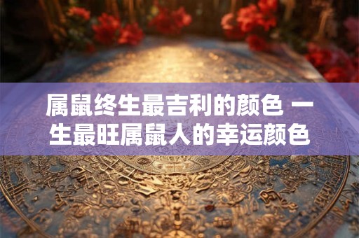 属鼠终生最吉利的颜色 一生最旺属鼠人的幸运颜色