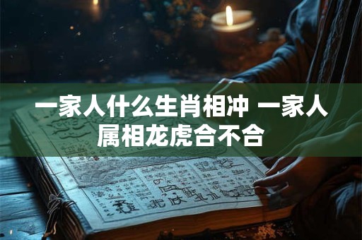 一家人什么生肖相冲 一家人属相龙虎合不合