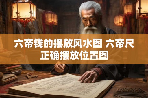 六帝钱的摆放风水图 六帝尺正确摆放位置图