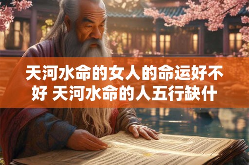天河水命的女人的命运好不好 天河水命的人五行缺什么