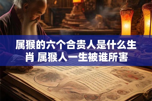 属猴的六个合贵人是什么生肖 属猴人一生被谁所害