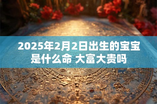 2025年2月2日出生的宝宝是什么命 大富大贵吗