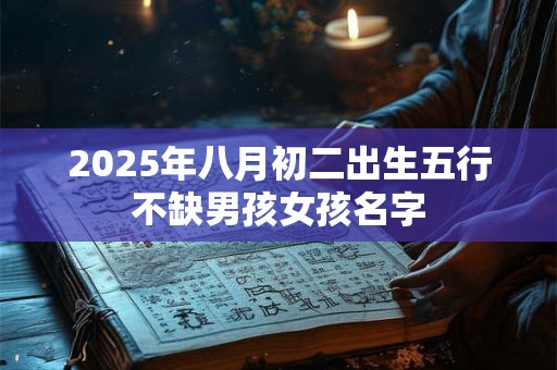2025年八月初二出生五行不缺男孩女孩名字