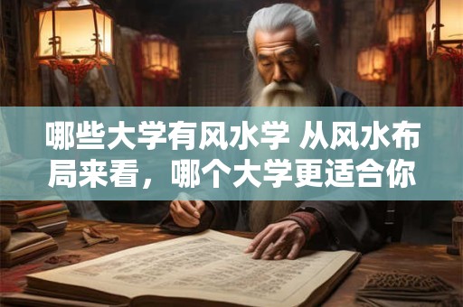 哪些大学有风水学 从风水布局来看，哪个大学更适合你