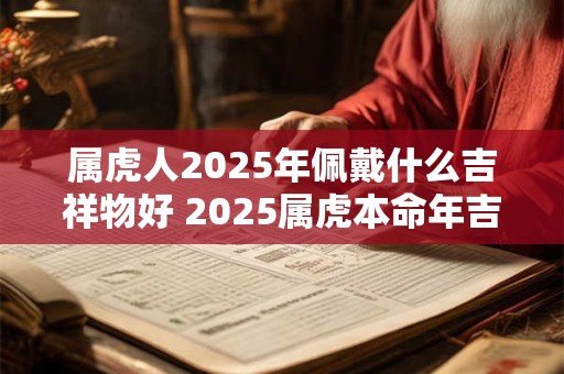 属虎人2025年佩戴什么吉祥物好 2025属虎本命年吉祥物