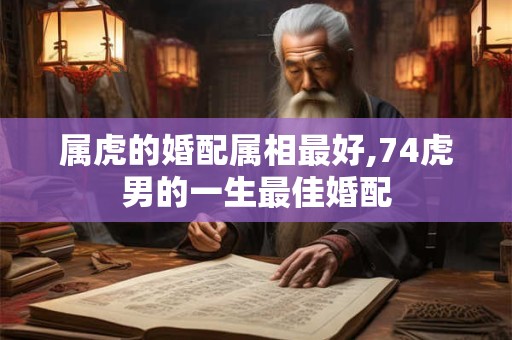 属虎的婚配属相最好,74虎男的一生最佳婚配