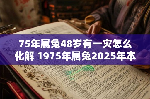 75年属兔48岁有一灾怎么化解 1975年属兔2025年本命年命运如何