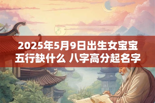2025年5月9日出生女宝宝五行缺什么 八字高分起名字
