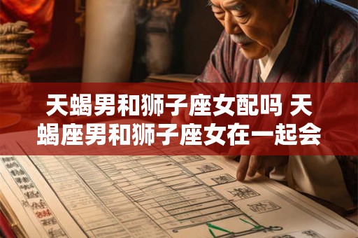天蝎男和狮子座女配吗 天蝎座男和狮子座女在一起会怎样
