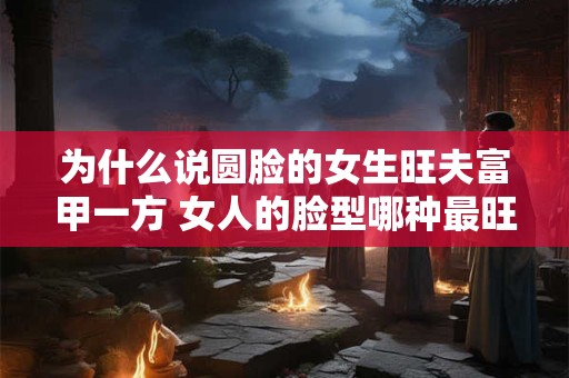 为什么说圆脸的女生旺夫富甲一方 女人的脸型哪种最旺夫